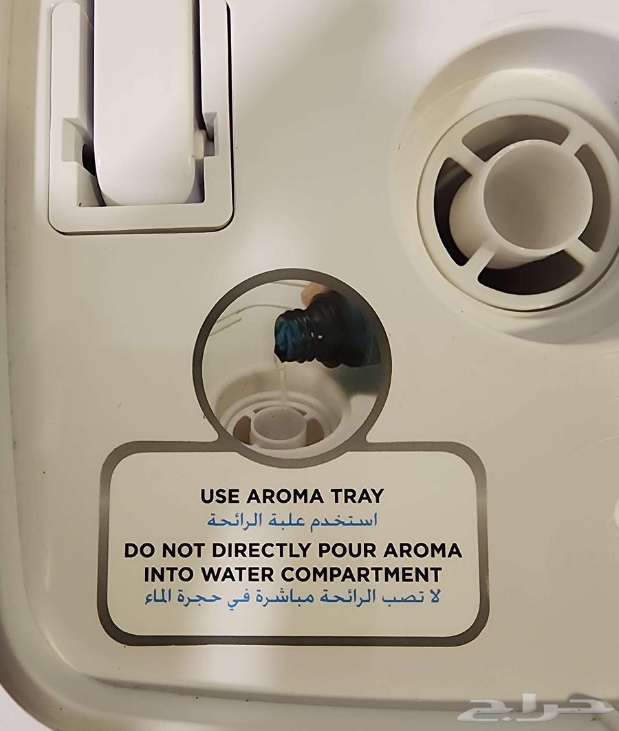 مرطب الهواء من بلاك ديكر سعة 3 لتر لون أبيض (بحالة ممتازة)64319014679811114