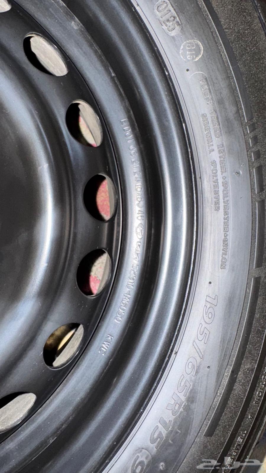 جنوط حديد مقاس 15 اصلية جديدة استخدام شهر فقط64465409492737111