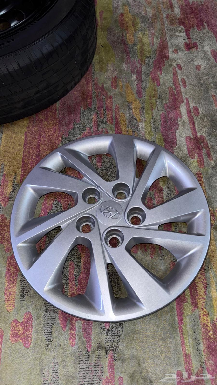 جنوط حديد مقاس 15 اصلية جديدة استخدام شهر فقط64465409492737114