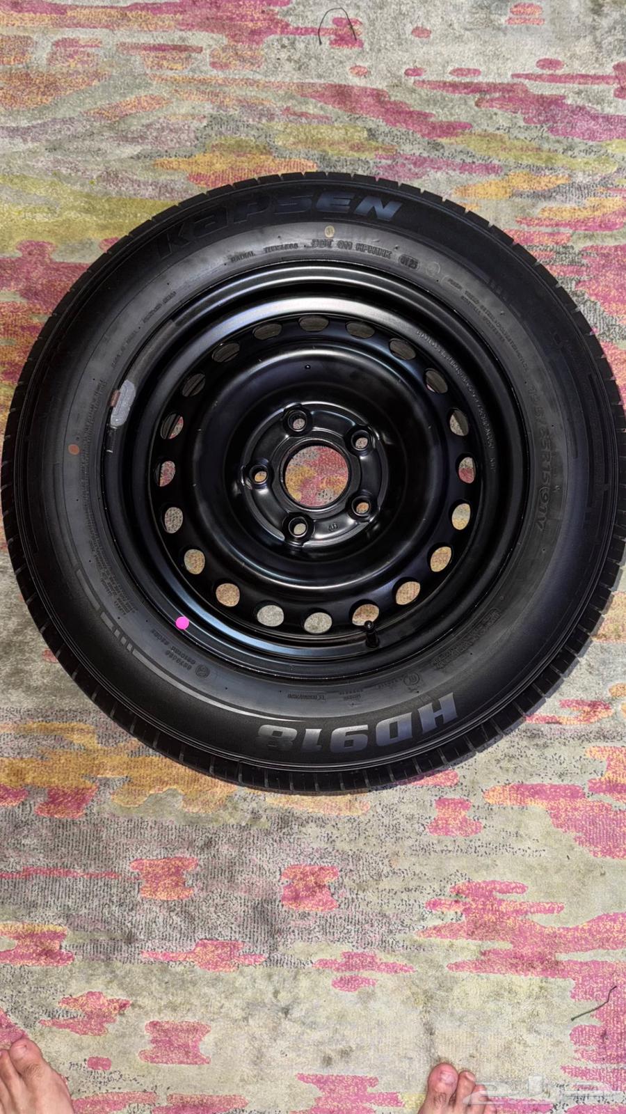 جنوط حديد مقاس 15 اصلية جديدة استخدام شهر فقط64465409492737110