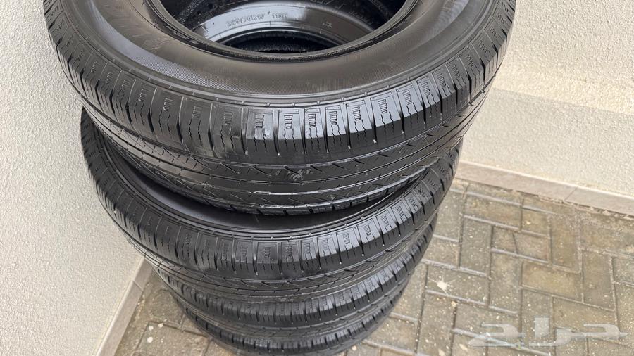 طقم كفرات اف جي مستخدم نظيف مقاس 265 70R1764466136920578110