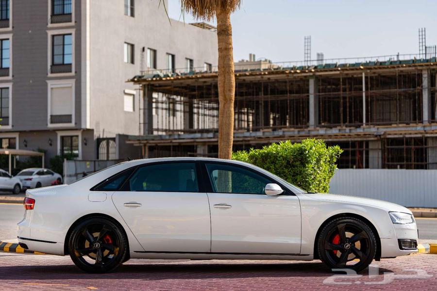 اودي A8L ابيض 201764456268752257112