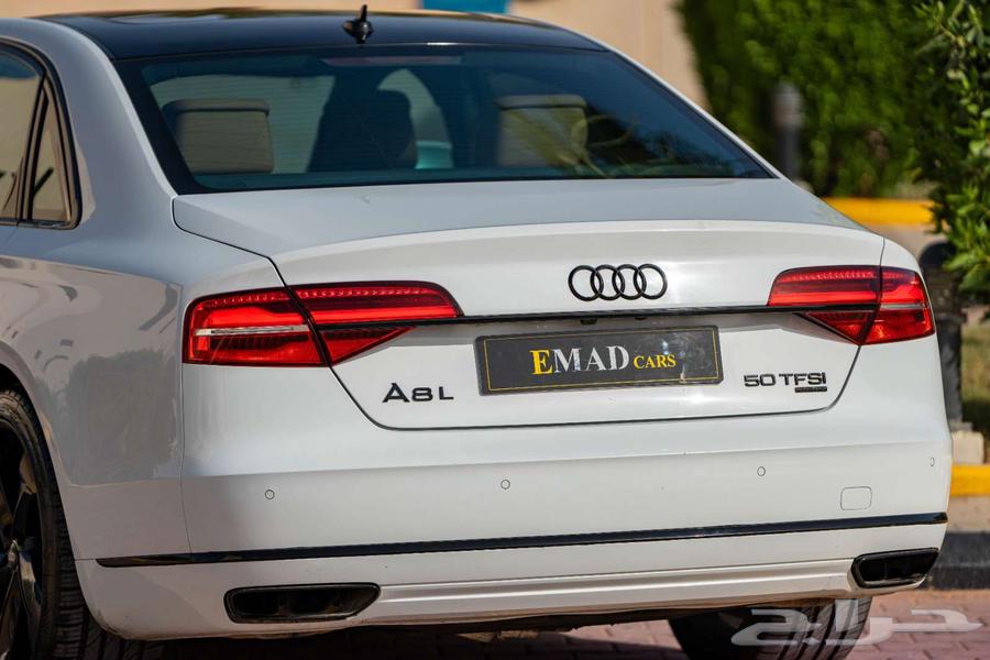 اودي A8L ابيض 201764456268752257114