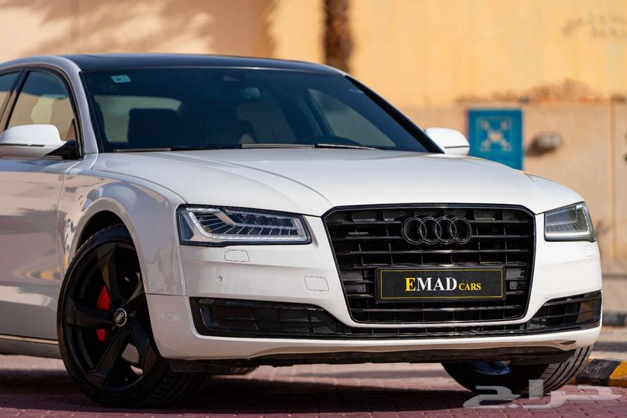 اودي A8L ابيض 201764456268752257111