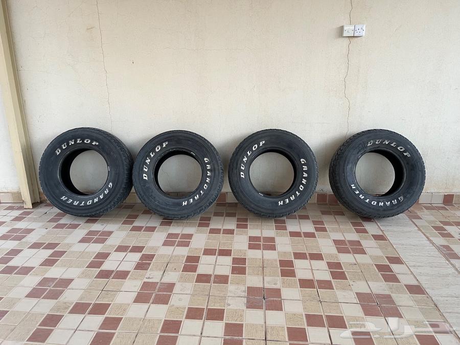 للبيع كفرات دنلوب 16 70 27564454082320002114