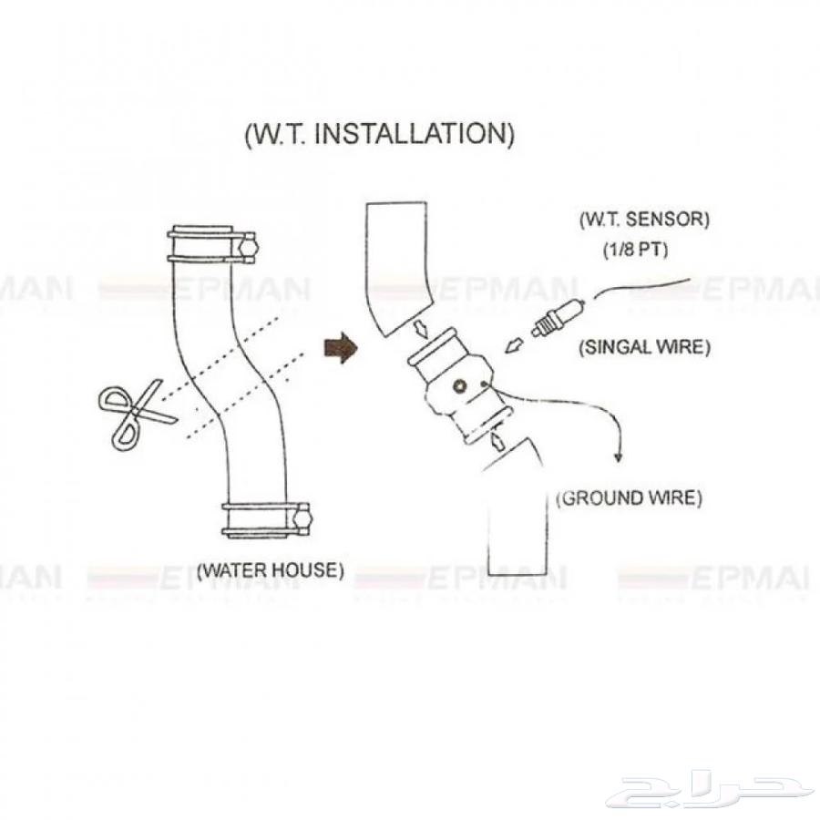 Water Temperature Sensor Adapter64484731334913112