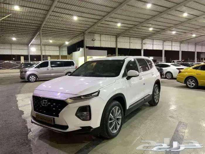هيونداي سنتافي 2019 ديزل دبل 7 راكب رادار مستورد..64474059688707111