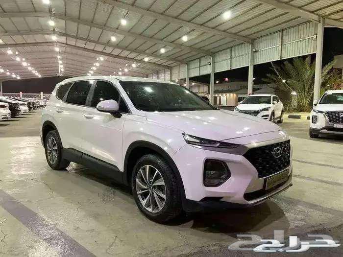 هيونداي سنتافي 2019 ديزل دبل 7 راكب رادار مستورد..64474059688707110