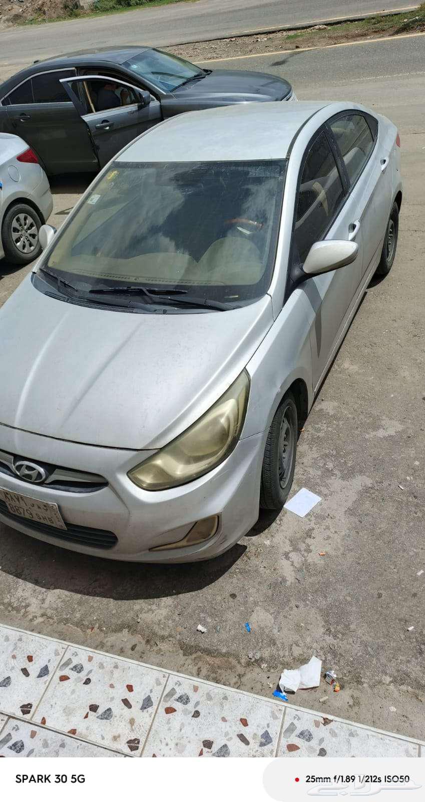 للبيع سيارة اكسنت 2013 نظيفة جدا64471676643074111