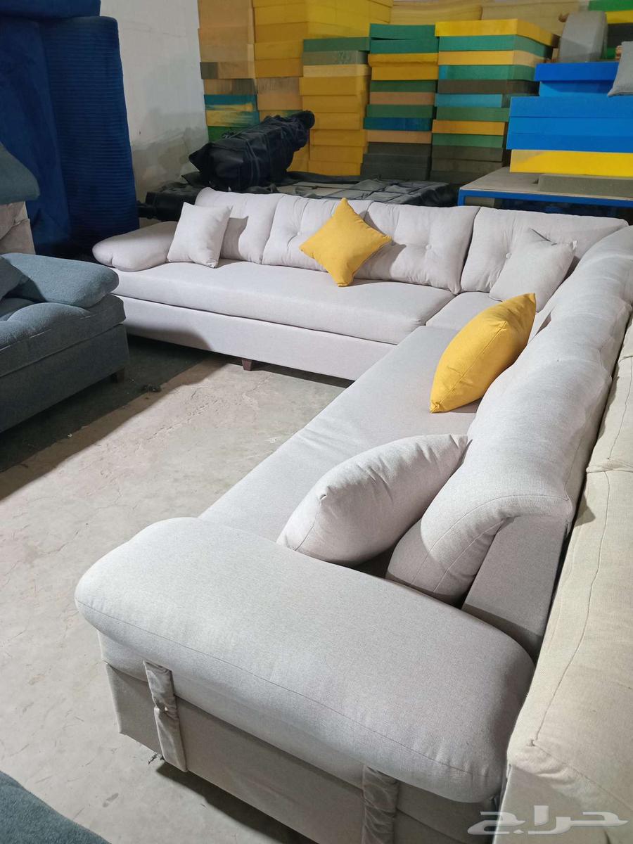 كنب جديد جاهز بسعر المصنع والتوصيل مجانا64422788433923114