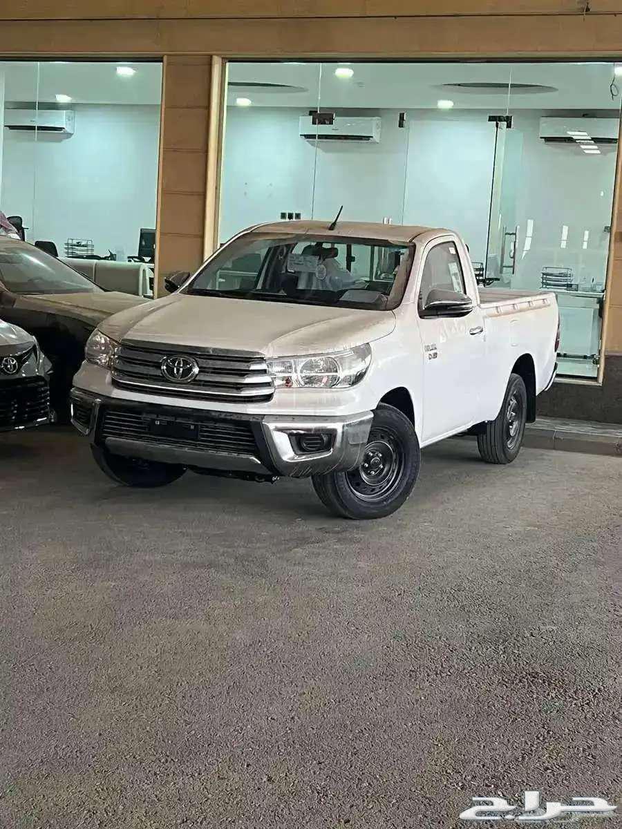تويوتا هايلوكس غمارة ديزل 2.4 موديل 2025 بقسط 1230 لدى الحسن64483501035011110