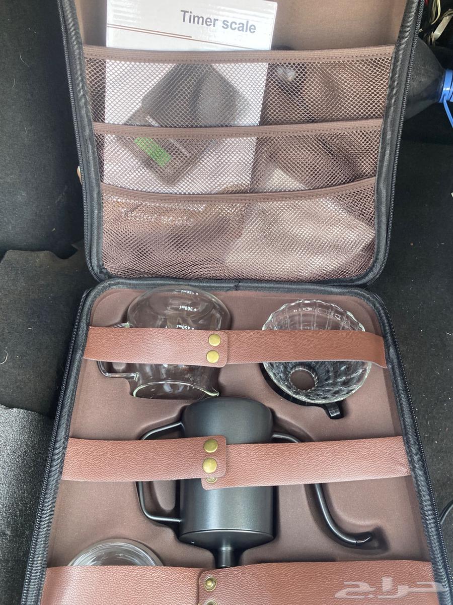 للبيع شنطة قهوة كامل أغراضها64339615633537110