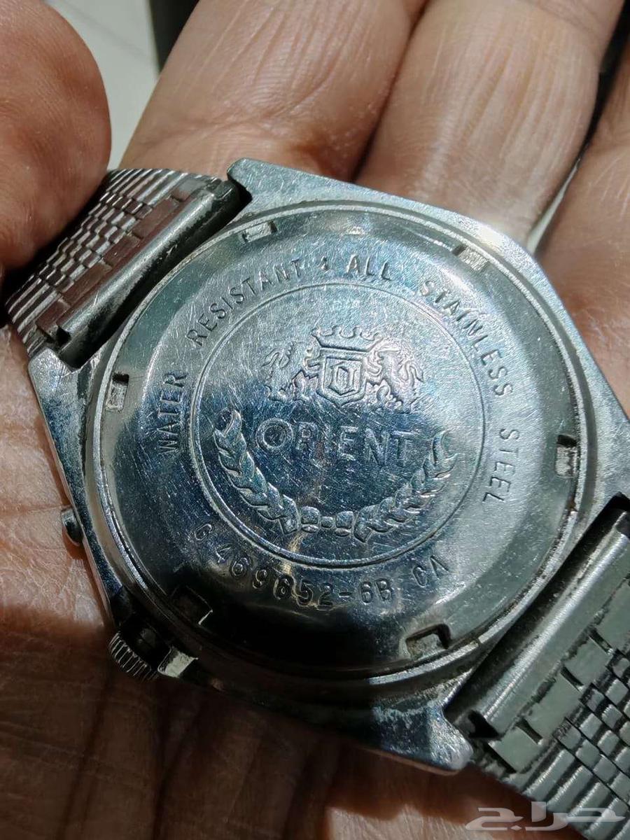 ساعة اورينت ORIENT اوتوماتيك لهواة الساعات القديمة64341222334594111