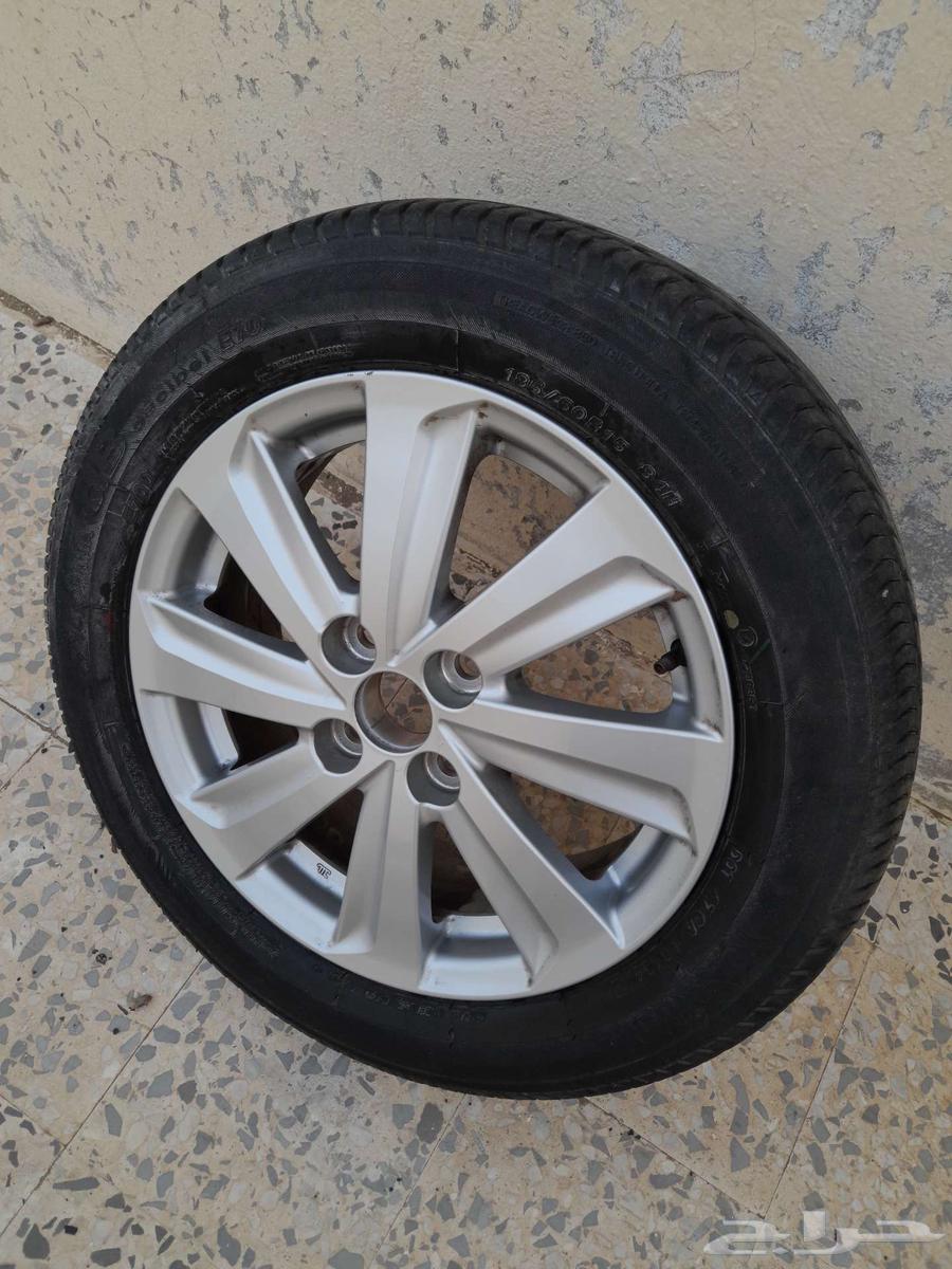 جنط يارس مقاس 15 وكاله64491252268291110