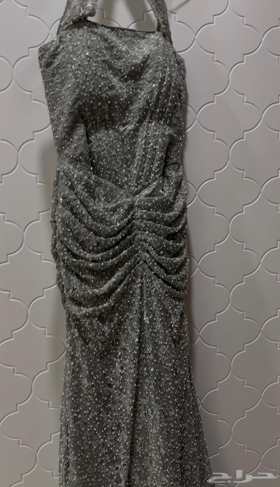 فستان سهرة نظيف غير ملبوس فخم64354725597827112