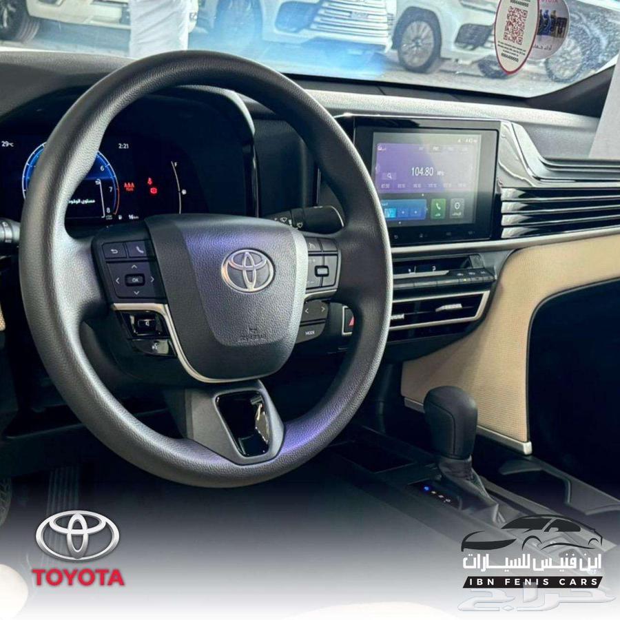 تويوتا كامري E بنزين 2025 117.000 سعودي64482376842242114