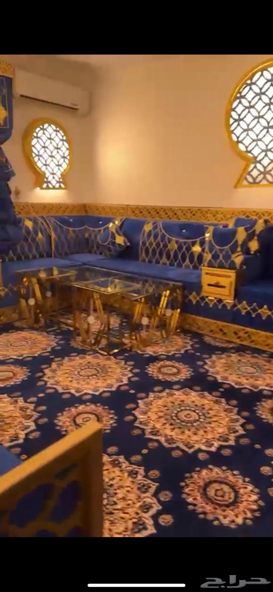 كنابات مجلس مع طاولات وستاره للبيع المقاس 5 464361533193859112