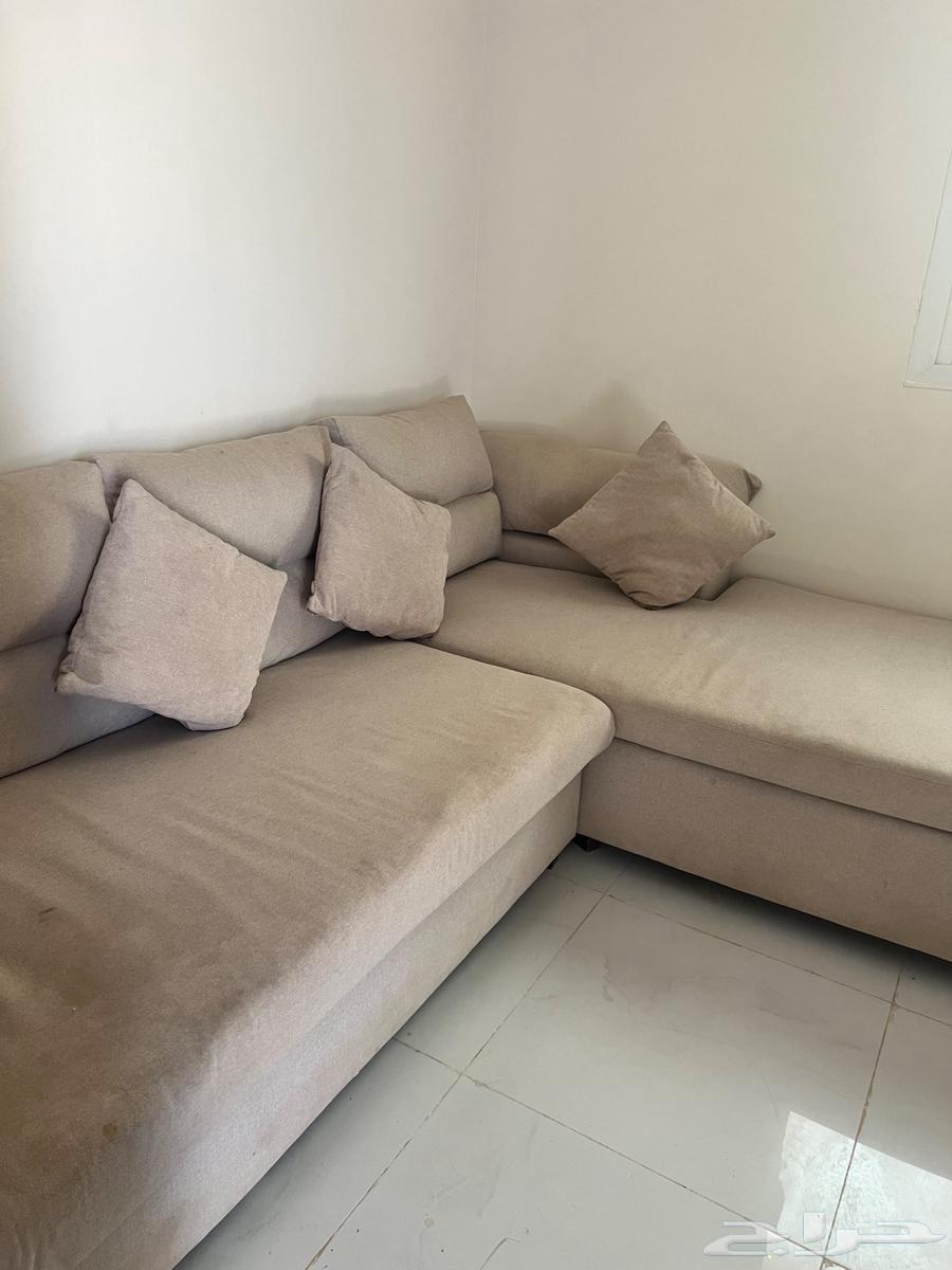 L-shaped sofa, five meters, used, clean and comfortable64354341530497110
