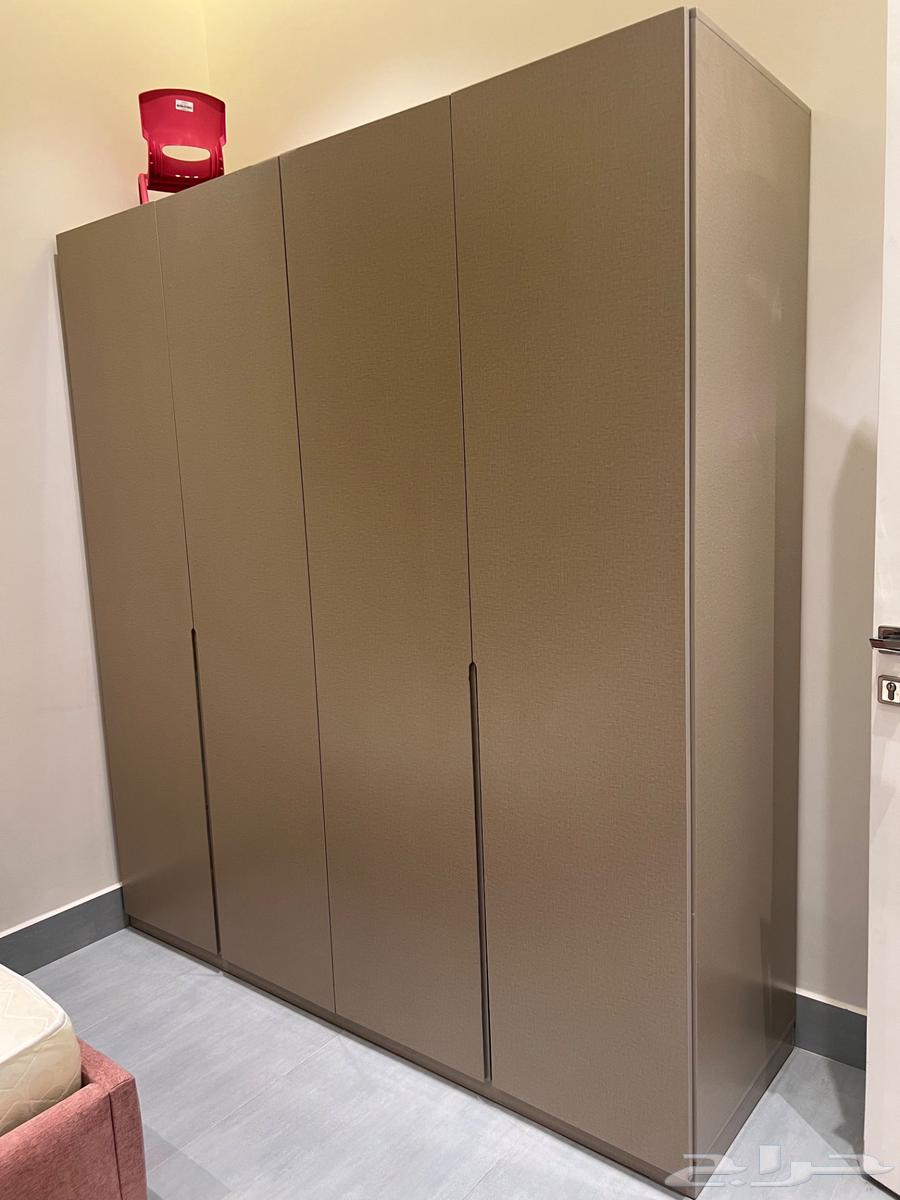 سرير ودولاب 4 ابواب جديد للبيع64354459676675114