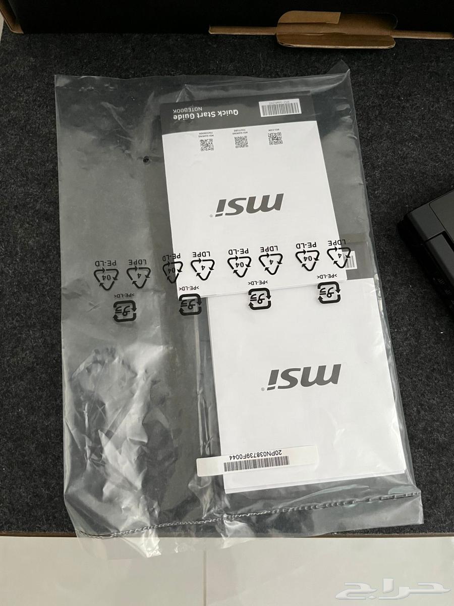 لابتوب قيمنق MSI64354813783427112