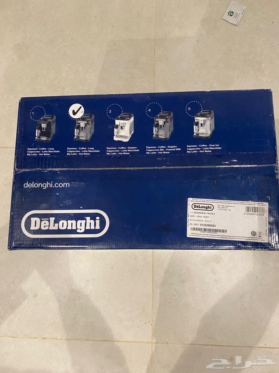 ماكينة قهوة دولنجي جديدة فل اتماتيك 7 اصناف من القهوة64355245856771111