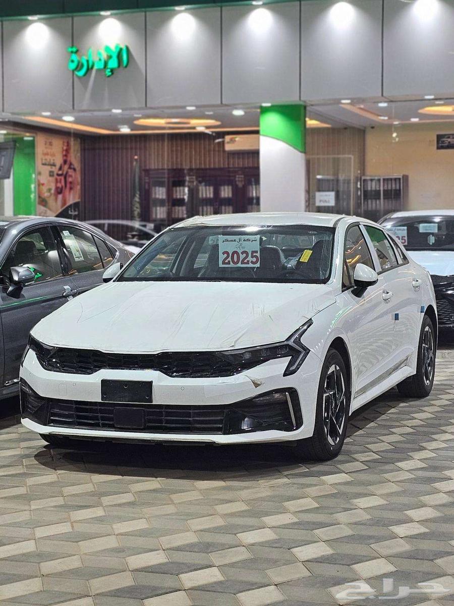 Kia K5 2025 Standard Developed Import Ahliya White64500699753219110