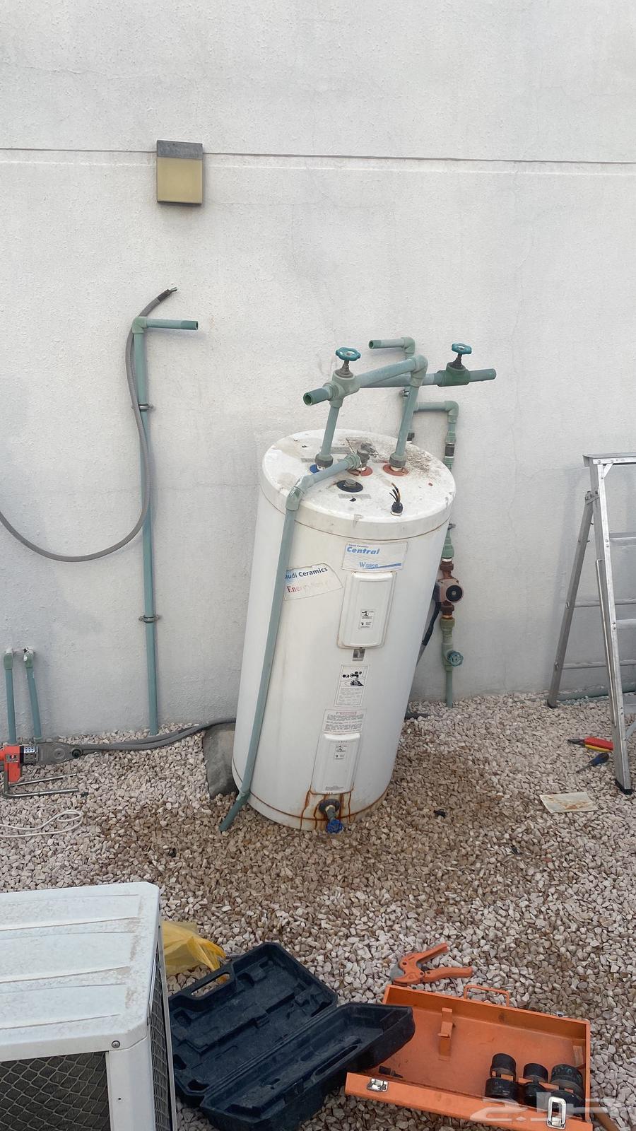 سخان مركزي مستعمل الخزف السعودي64354150235907111