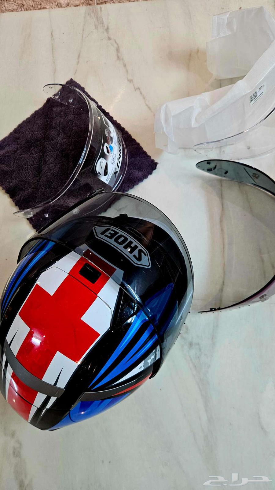 Shoei X14 Helmet 1st Copy 3 Extra Visors64501021450115114