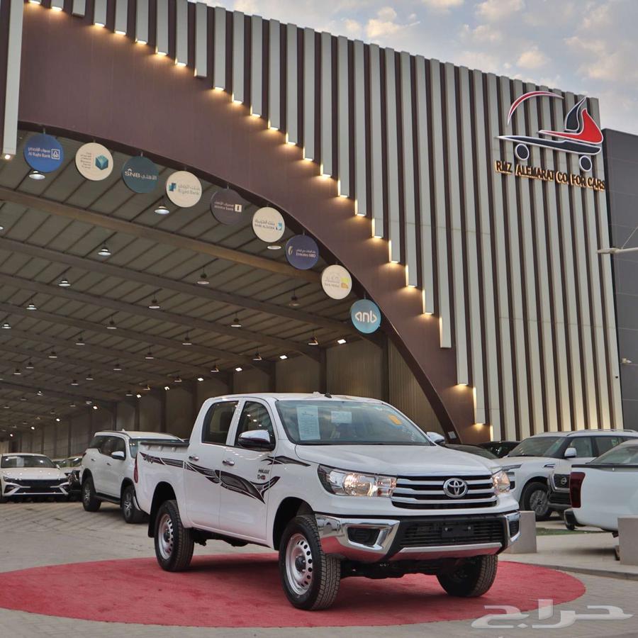 تويوتا هايلوكس غمارتين GL2 دبل عادي ديزل 2025سعودي اقل سعر64495528984321111