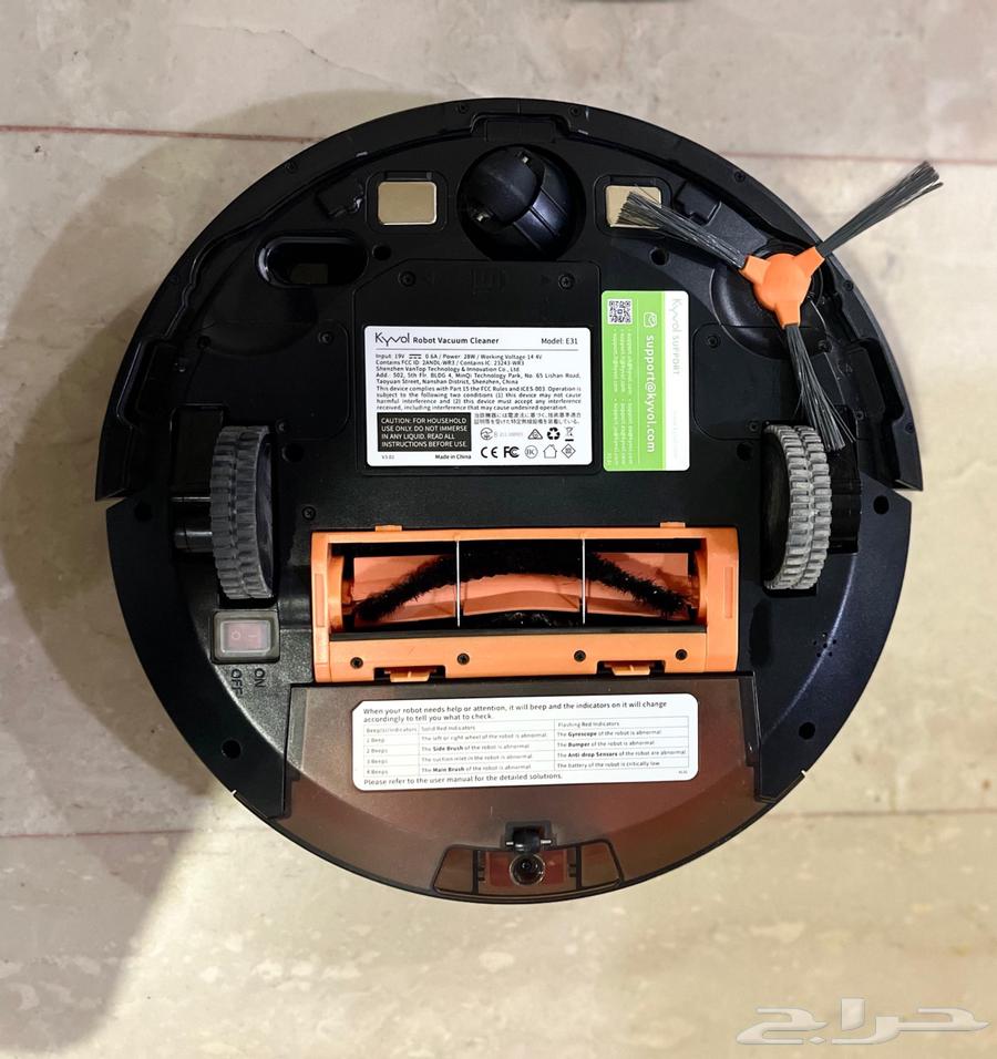 مكنسة روبوت شركة Kyvol بحالة الجديدة64359160231810112