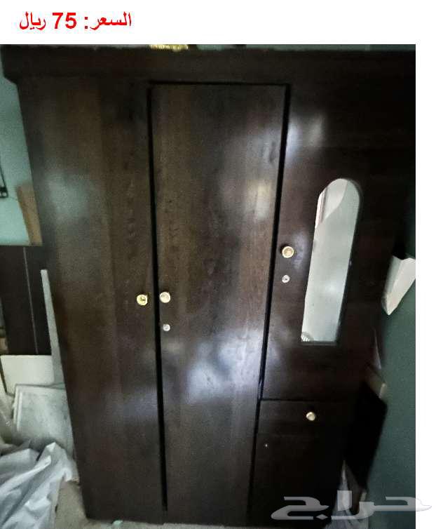 أثاث مستعمل للبيع (تخت وخزانة)64370583516291112