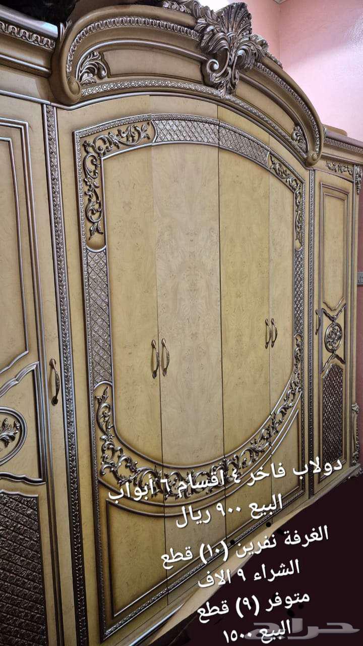 دولاب غرفة نوم (6) أبواب (4) اقسام فاخر أنتيك64376796285825110