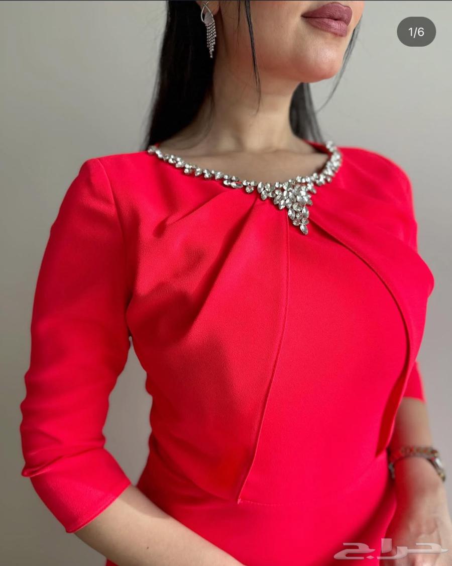 فستان جديد بخامة كريب مرصع بالكرستال64364772814978110