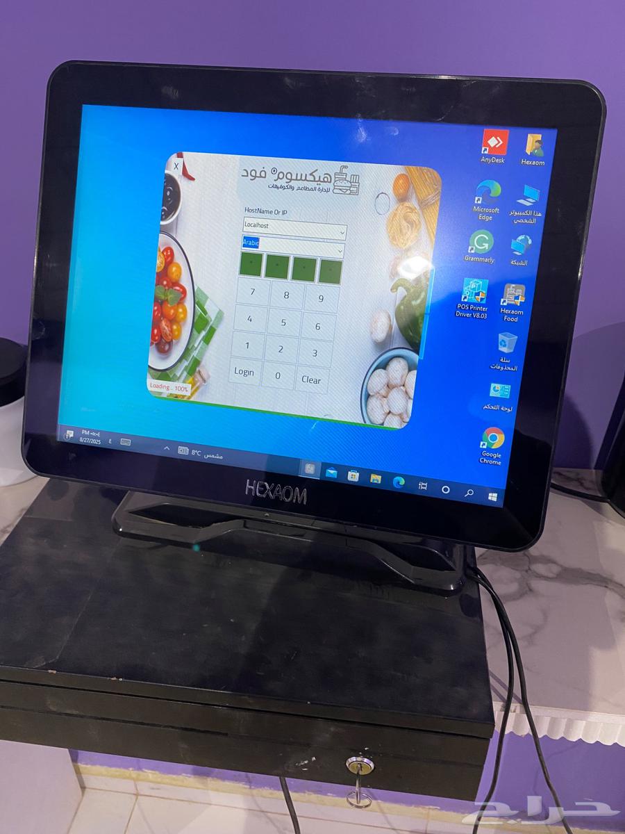 Cashier device for restaurants and shops, used64381136549505110