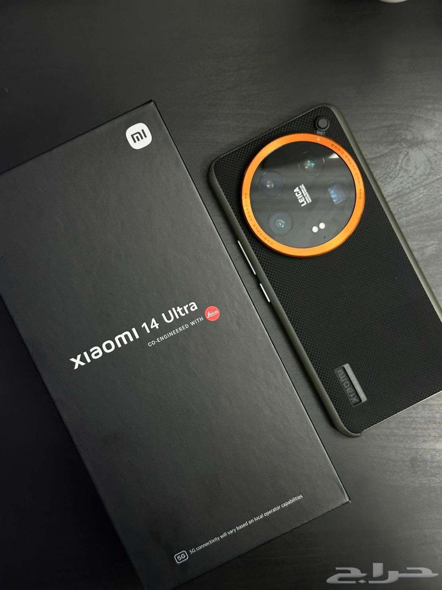 جوال شاومي الرائد 14 ألترا كاميرا ممتازة شبه جديد ب 300064369440147203110