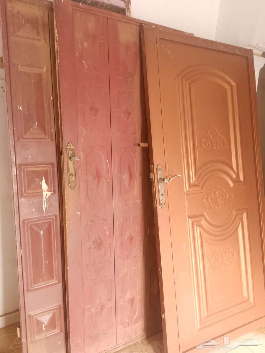 ثلاث ابواب حديد للبيع نظيفه64370871357826111