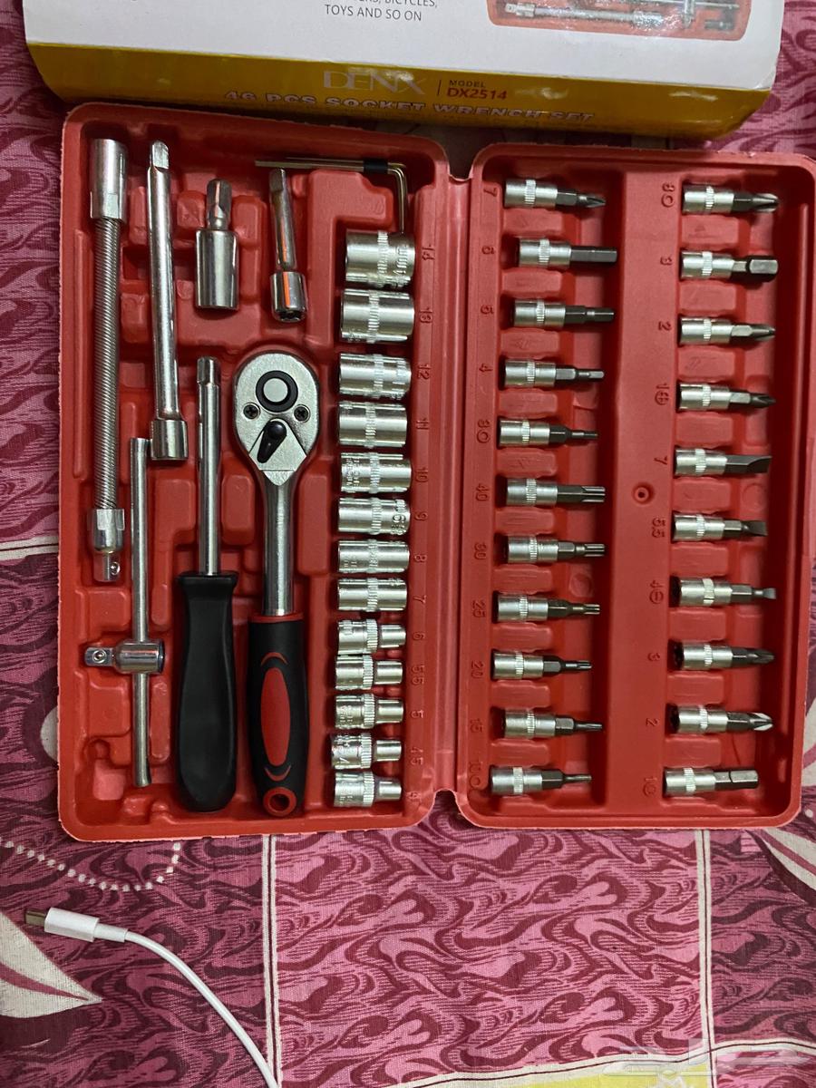 عده كامله 46 قطعه للبيع اصليه وجديده64373433348609111