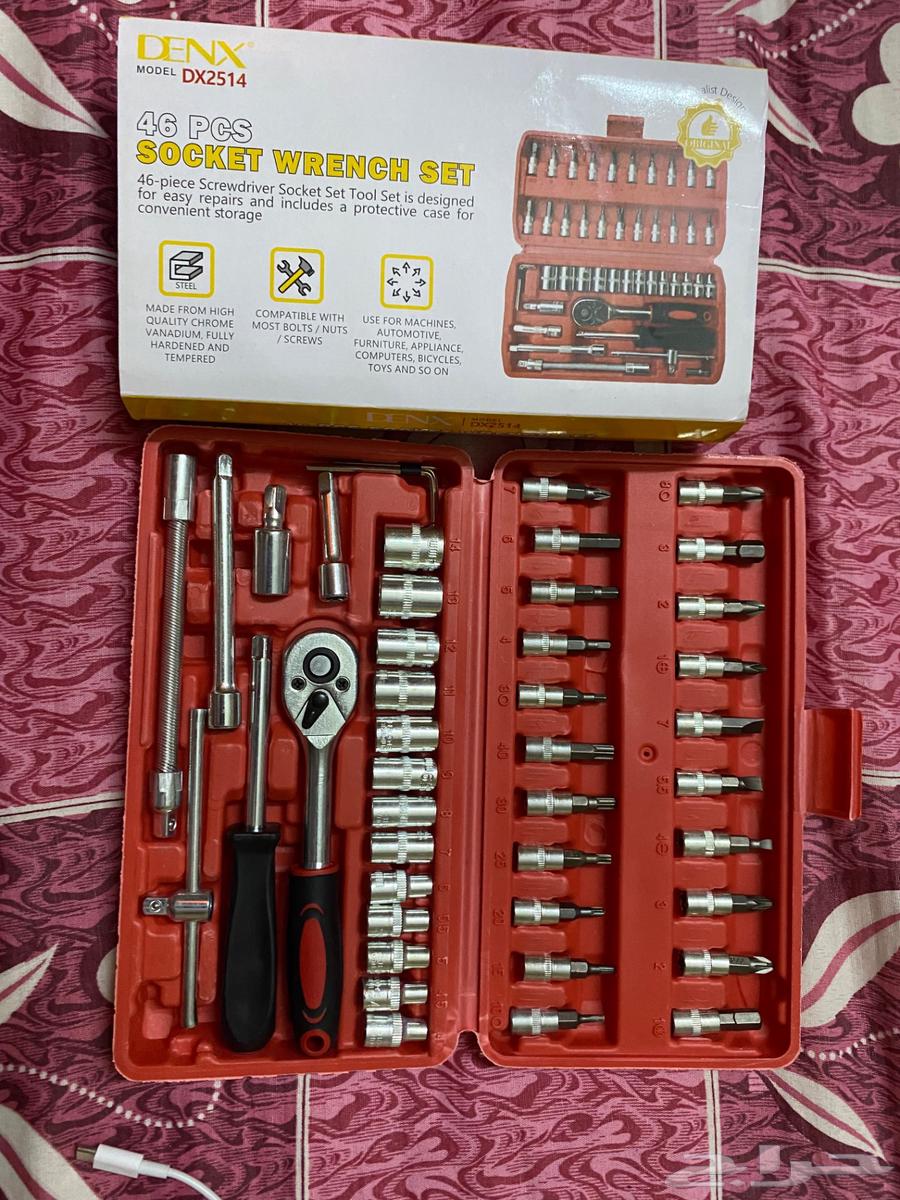 عده كامله 46 قطعه للبيع اصليه وجديده64373433348609112