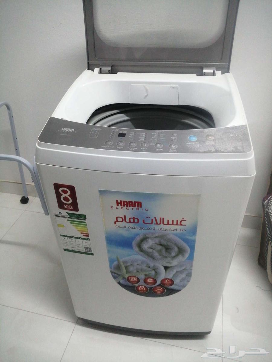 غساله هام 8 كيلو شبه جديده مشروطه64374349149315113
