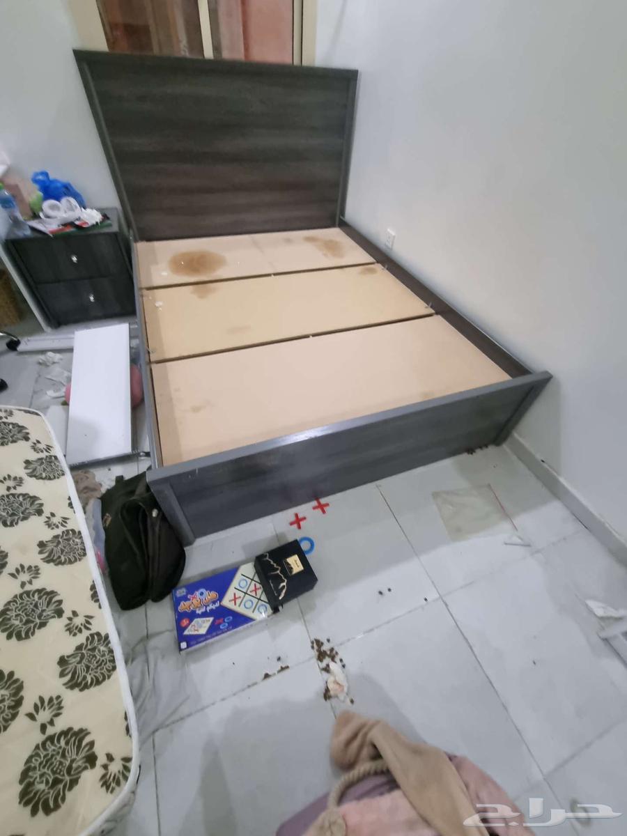 سرير نفر ونص خشب اصلي معا دولاب مفككين64375872814723113
