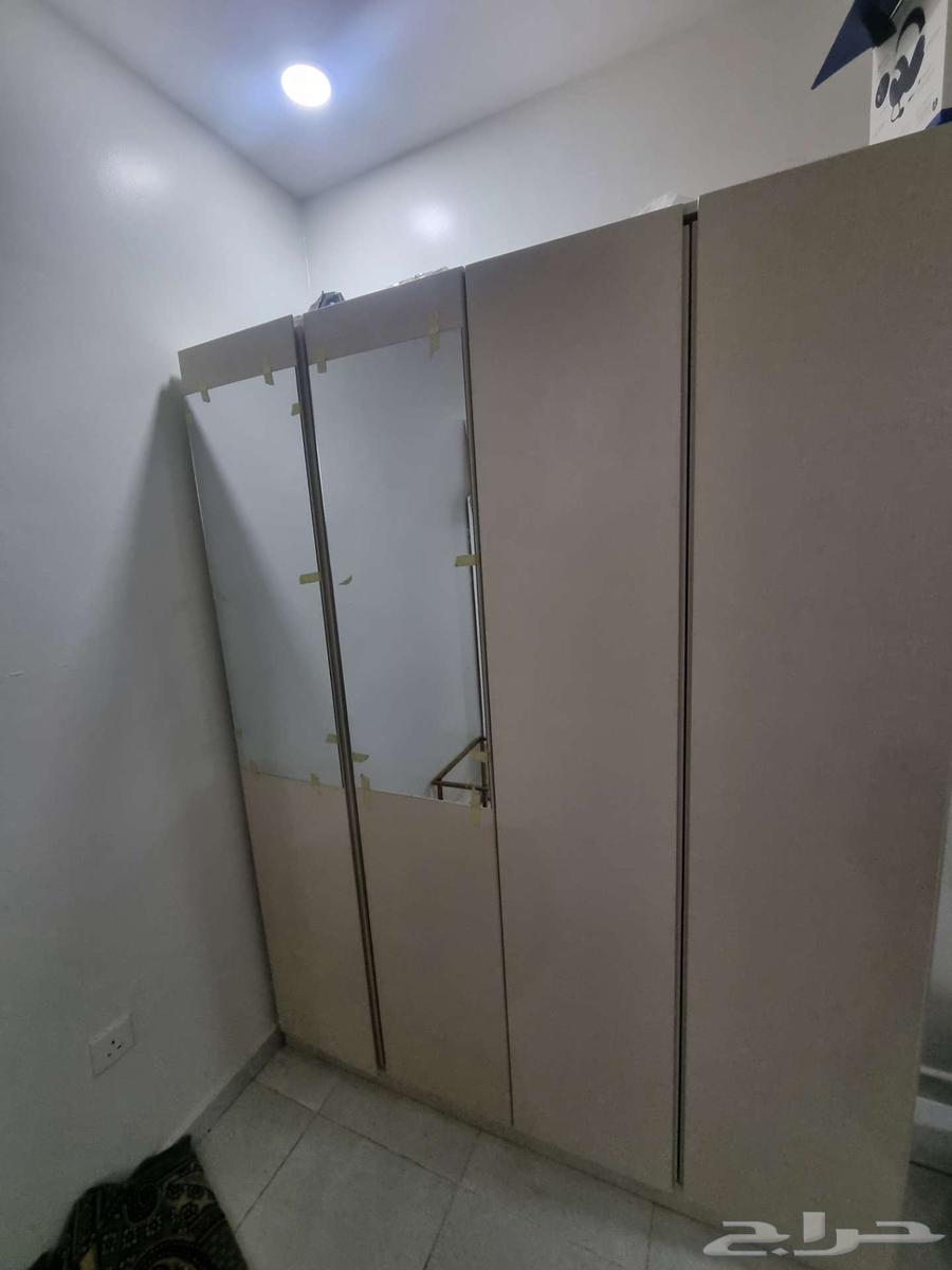 سرير نفر ونص خشب اصلي معا دولاب مفككين64375872814723110