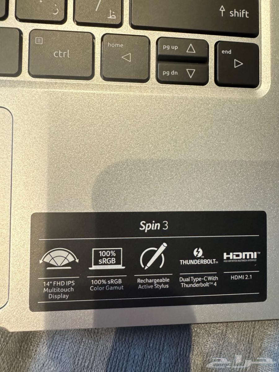 لابتوب Acer Spin 3 الجديد64376584875265113