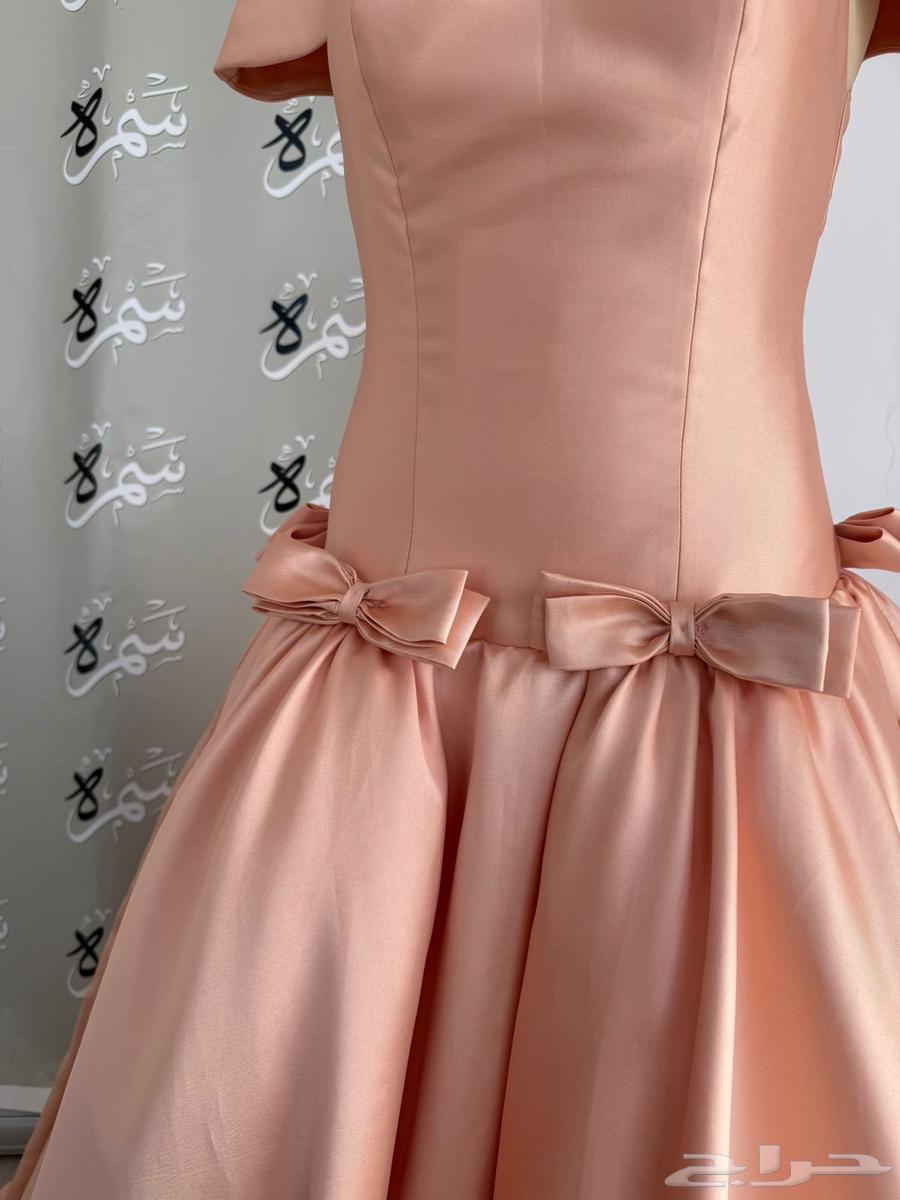 فستان سهرة بالون الخوخي للبيع64364188368002110