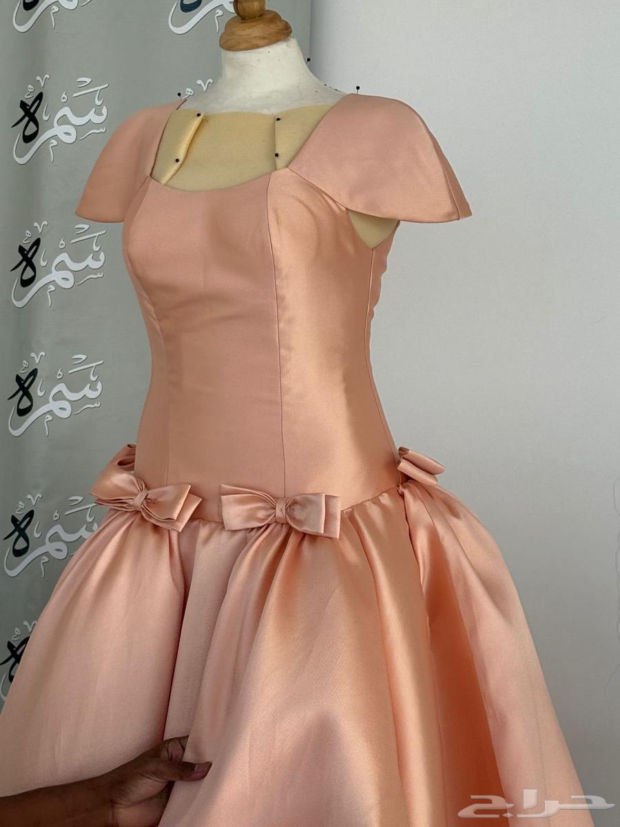 فستان سهرة بالون الخوخي للبيع64364188368002113