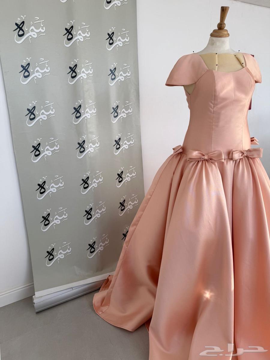 فستان سهرة بالون الخوخي للبيع64364188368002111