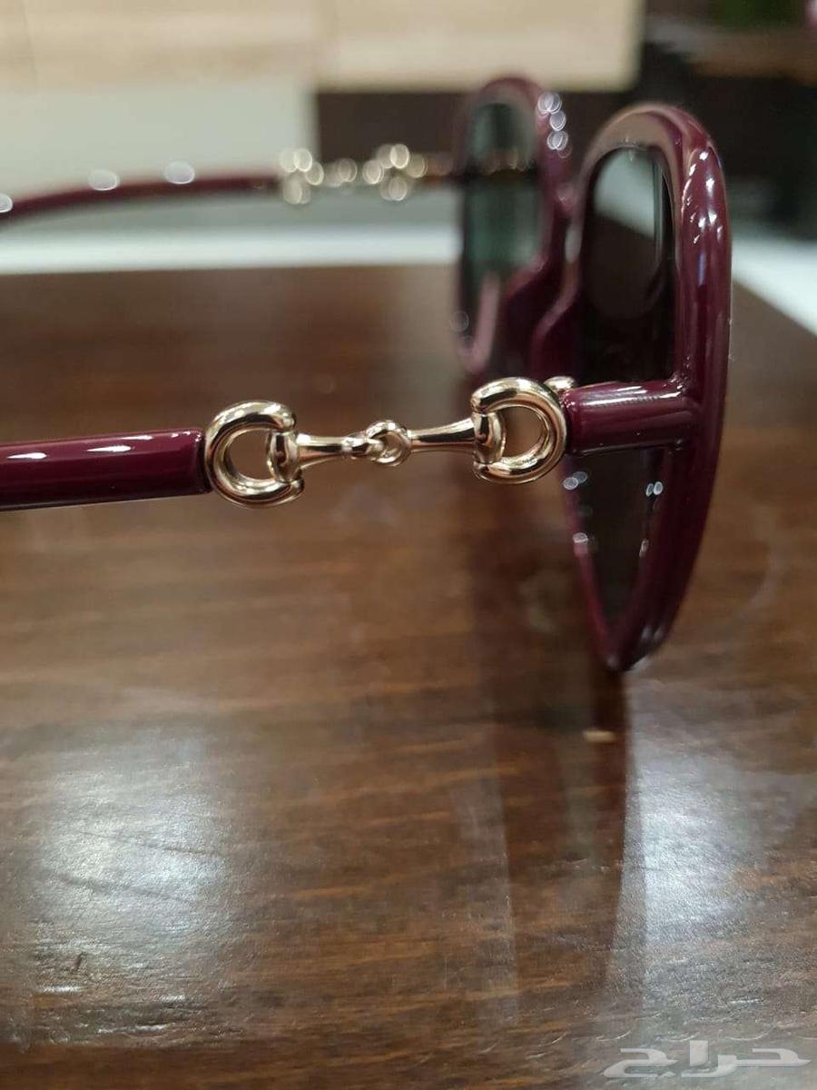 (تصفية شامله) نظارة شمسية ماركة GUCCI (أصليه).64376915074563111