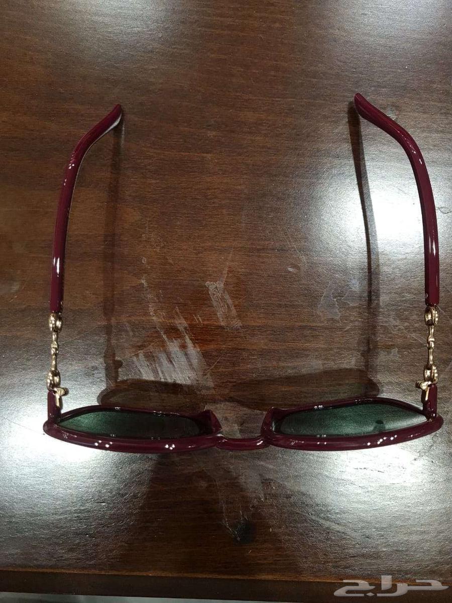 (تصفية شامله) نظارة شمسية ماركة GUCCI (أصليه).64376915074563112