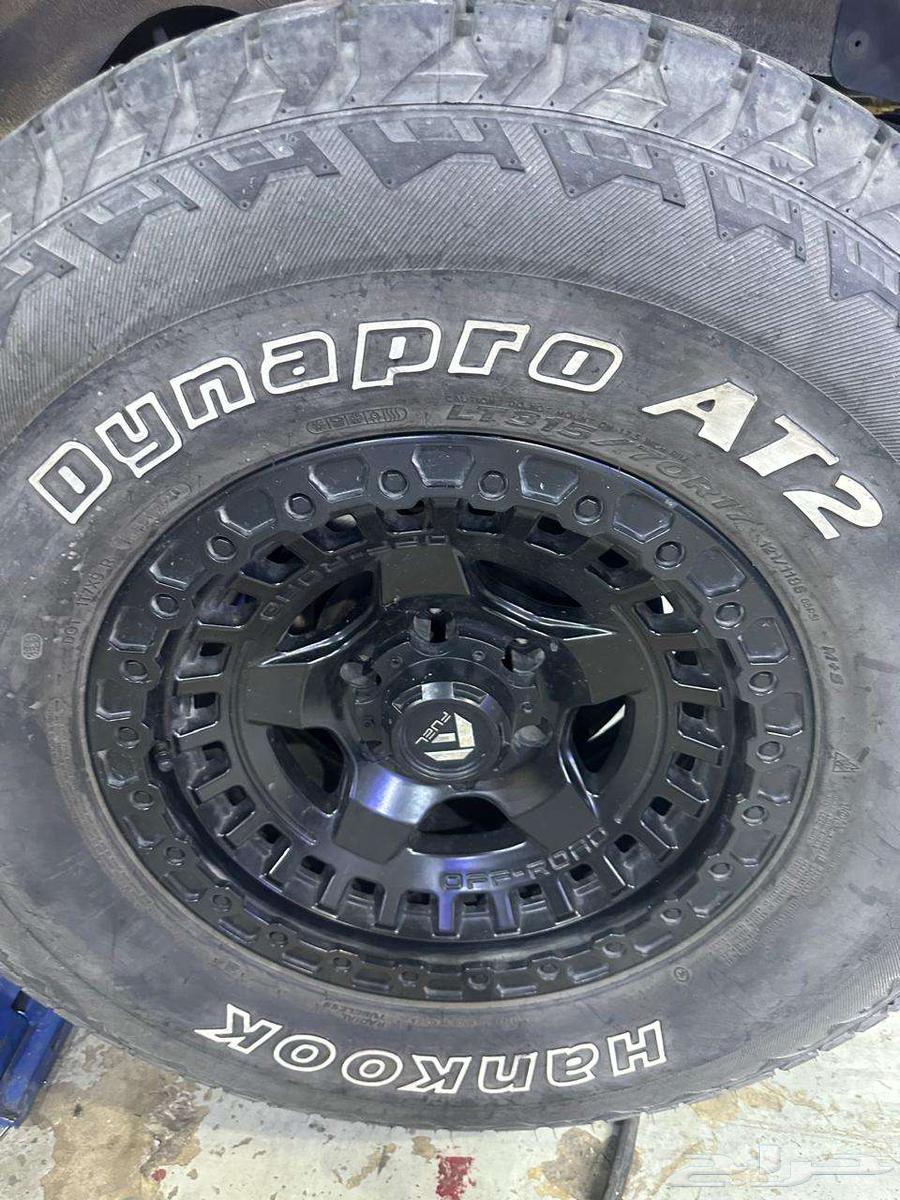 جنوط فيول مقاس 17 مع كفرات نص حجري64521368931842114