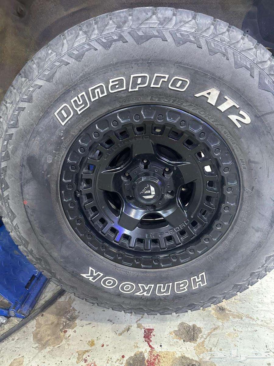 جنوط فيول مقاس 17 مع كفرات نص حجري64521368931842111