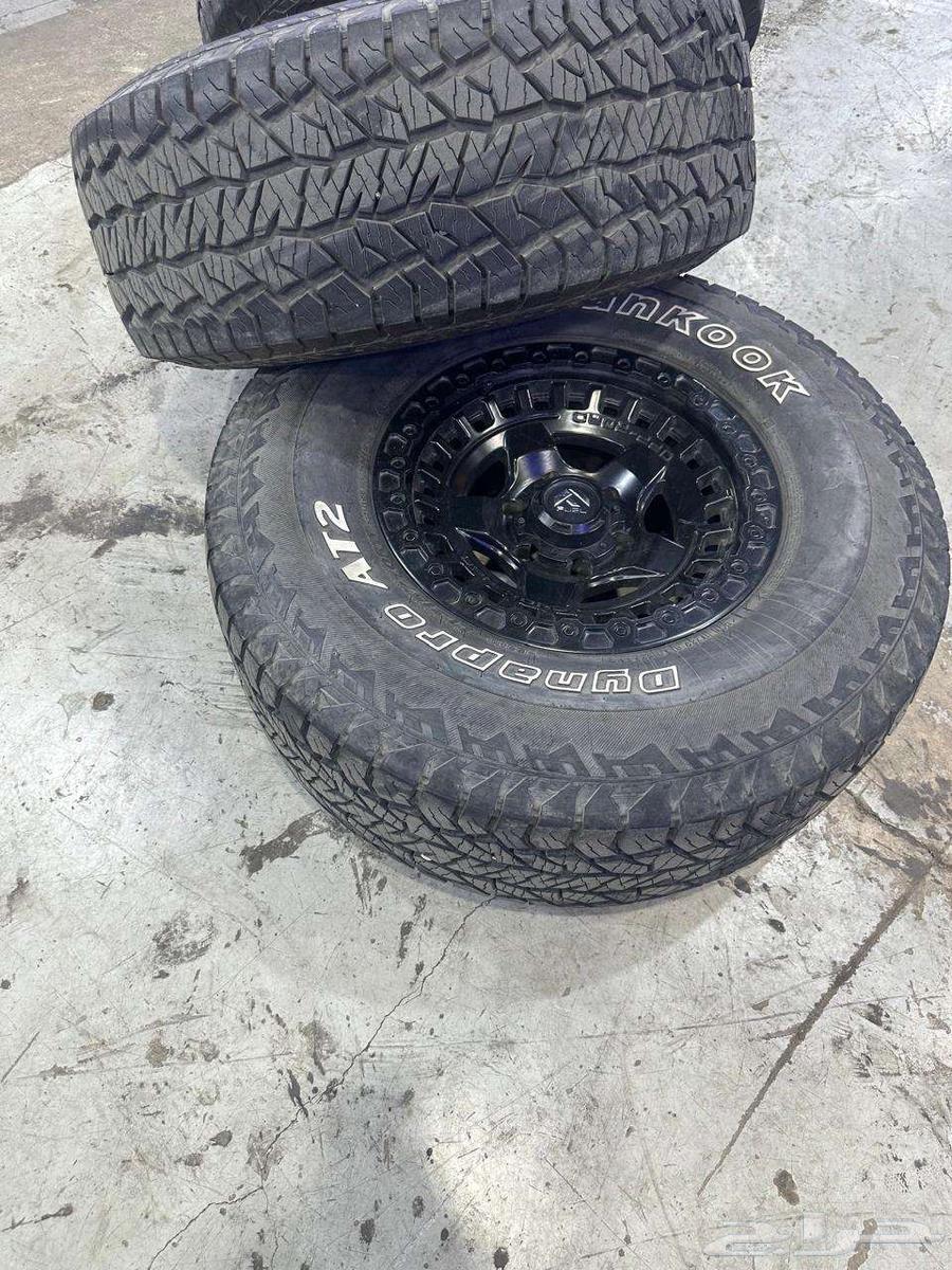 جنوط فيول مقاس 17 مع كفرات نص حجري64521368931842110